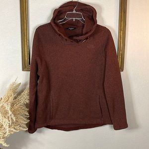 The North Face Crescent Hooded Pullover Size XL Toggle Neck